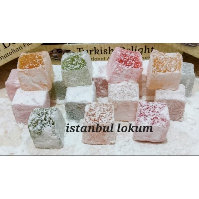 

TurkishDelight Lokum Fruity New Box 180 gr