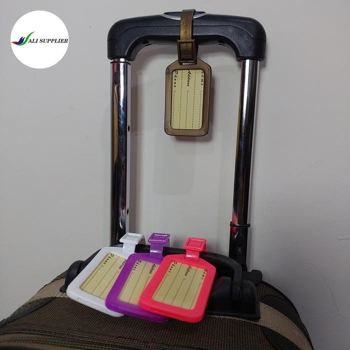 PREMIUM BAG TAG LUGGAGE TAG NAME TAG GANTUNGAN UNTUK DI KOPER ATAU TAS MURAH