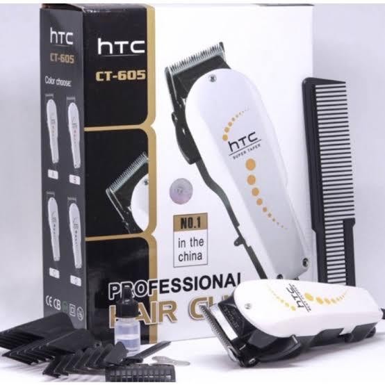 PREMIUM HTC Alat Cukur Rambut Clipper CT - 605 BATAM