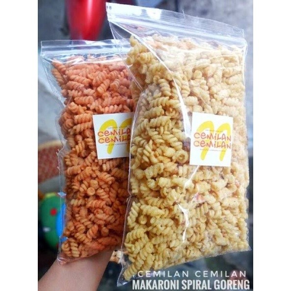 

MAKARONI SPIRAL 250gr (PEDAS / ASIN / DAUN JERUK / BALADO / PEDAS D.JERUK / ASIN D.JERUK / CIKRUH /
