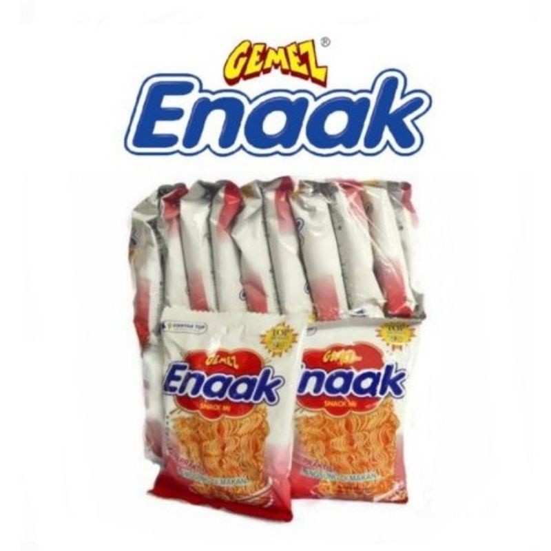 

MIE GEMEZ ENAAK 18 gram ISI 10 PCS