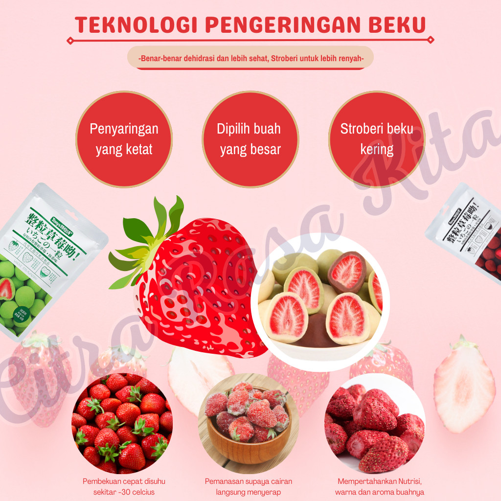 

Cemilan Coklat Stroberi/Tonys Strawberry Chocolate