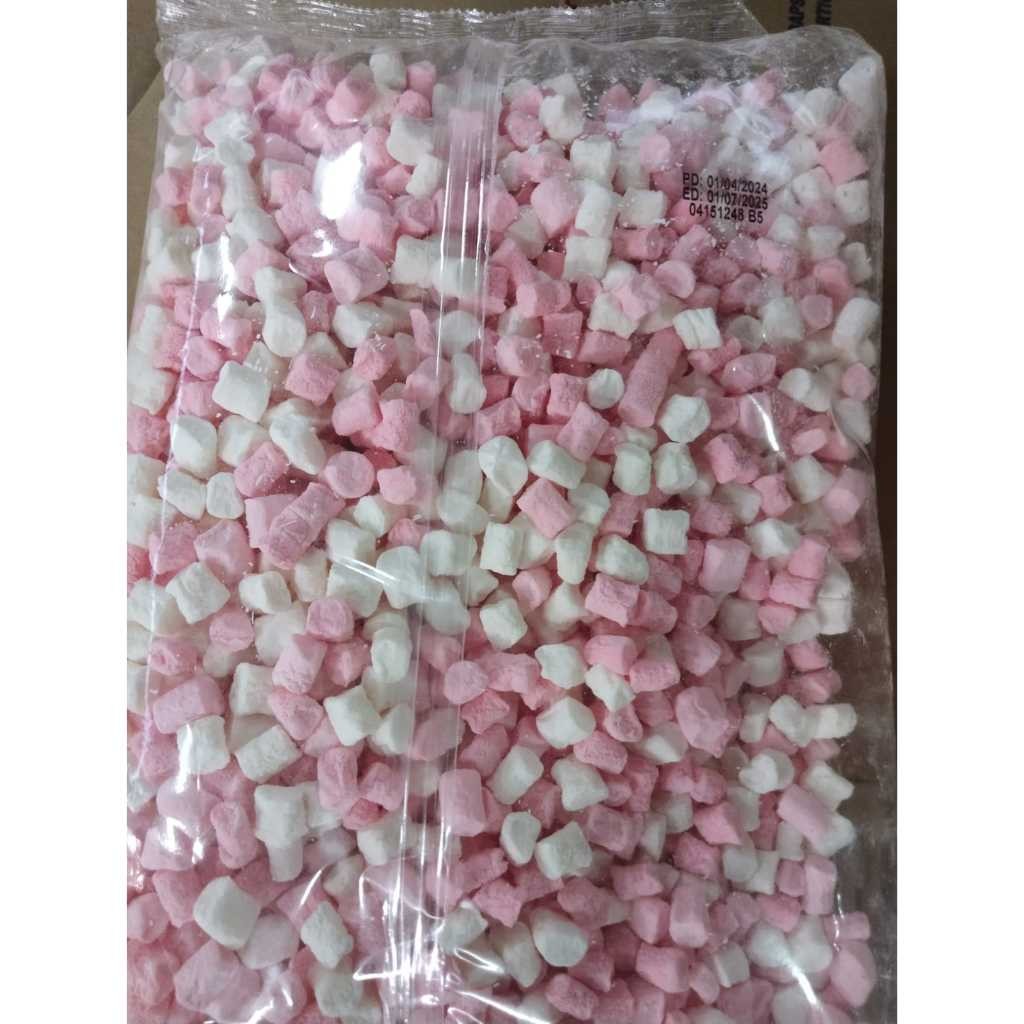 

Corniche Marshmallow Mini Pink White 1kg - Marshmellow Marsmellow Marsmelow 1 kg