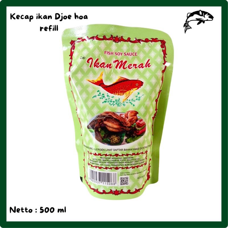 

KECAP IKAN DJOE HOA 500 ML KEMASAN REFILL 500 ML
