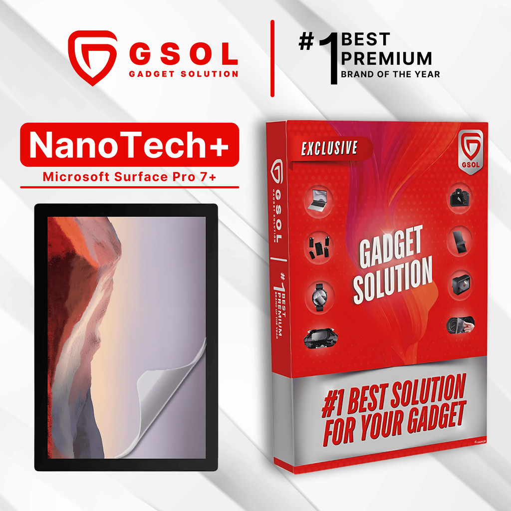 GSOL EPU BIO GENESIS Hydrogel for Microsoft Surface Pro 7+ / Screen Guard (Nanotech+ 100% Recycle) P