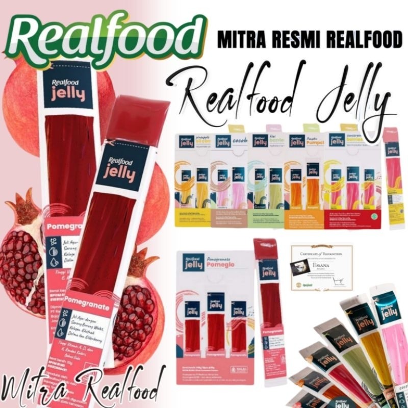 

Realfood Jelly 12 Sct ( Cemilan Kandungan Buah & Birdnest )