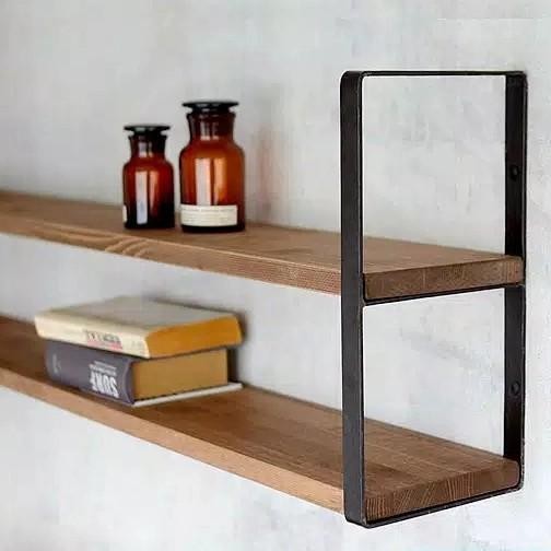 rak dinding besi susun rak dinding besi minimalis