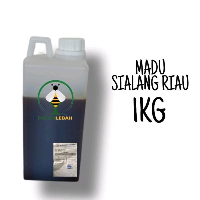 

Caraka.store1 PowerLebah Madu Sialang Riau 1kg - Madu Mentah Alami & Organik