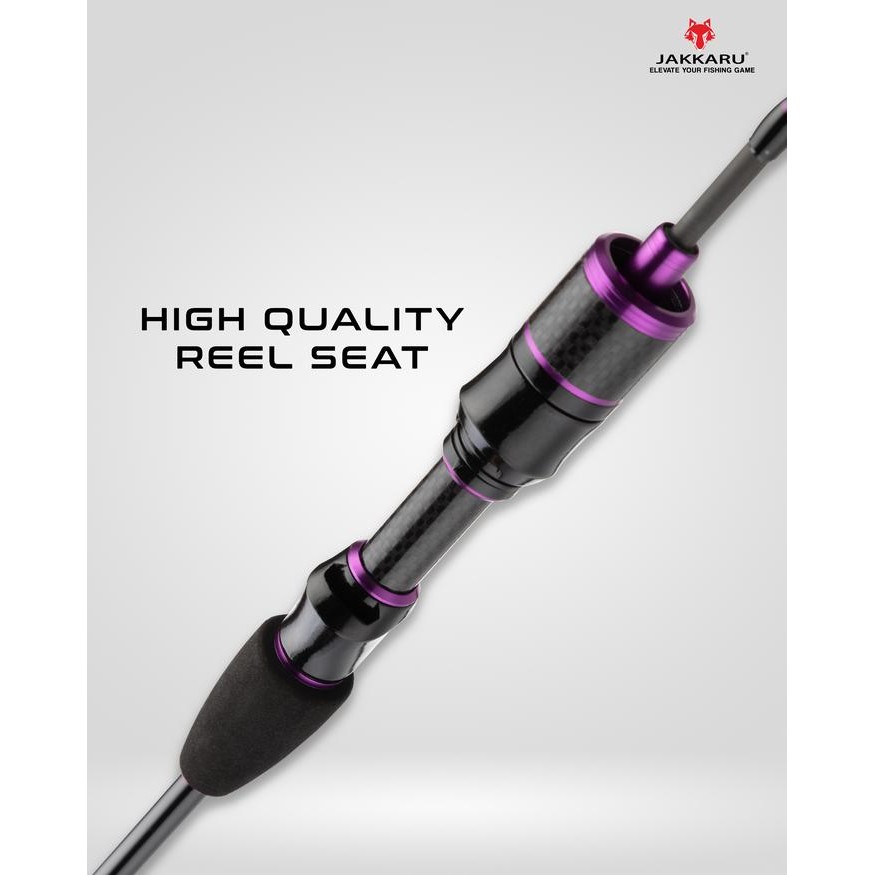 TERLARIS JORAN PANCING UL JAKKARU ACCUSTRIKE 632 & 702 2 - 8 LB 213CM ULTRALIGHT FUJI RING SOLID