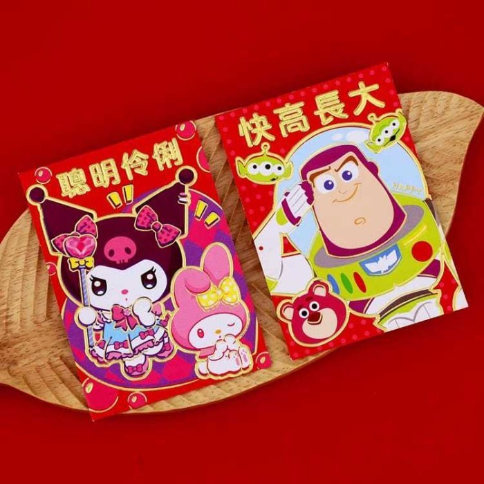 

populer] NEW Angpao Kartun isi 6 Angpao Anak Ulang Tahun Disnet Amplop Ampao Imlek Murah Kartun Kado
