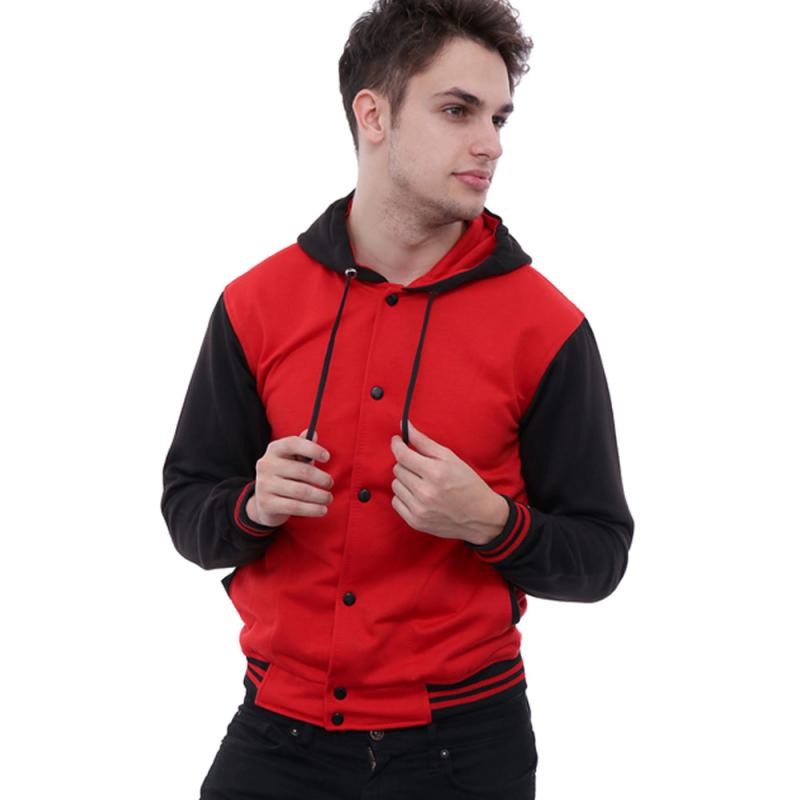 Gudang Fashion Distro Fleece Hoodie Jaket Baseball Pria Best Quality Asli 100% Original