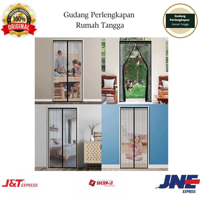 POTONGAN HARGA KELAMBU NYAMUK TIRAI PINTU ANTI NYAMUK KELAMBU MAGNETIC KELAMBU PINTU AKL