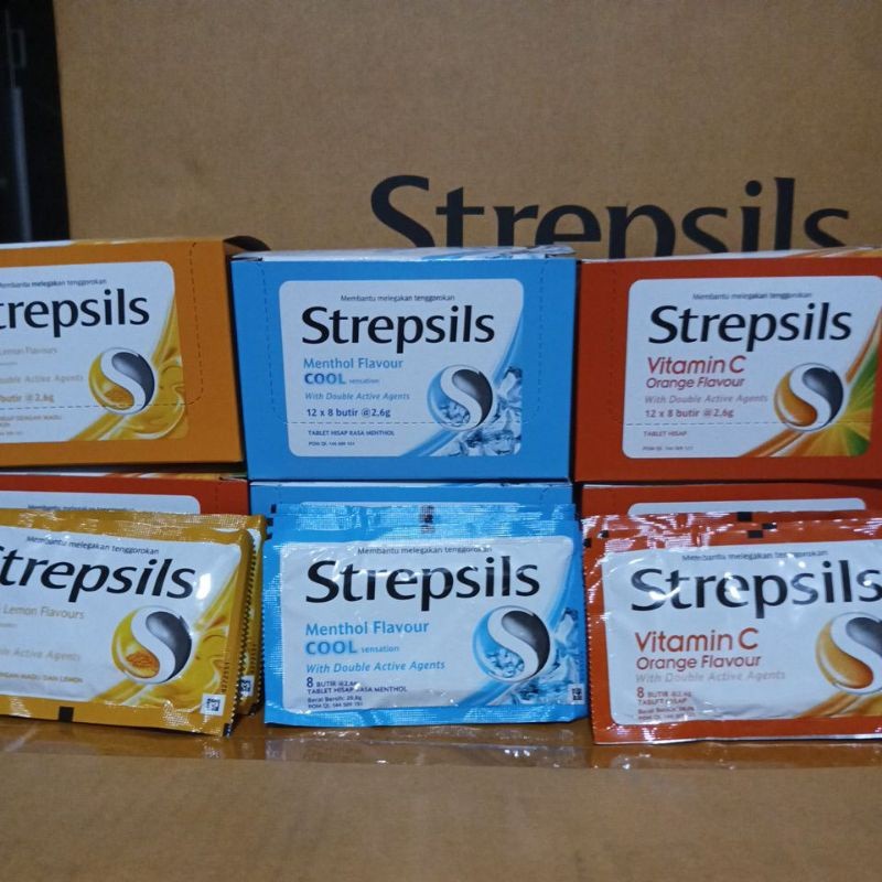 

strepsils Mentol vanila Flavour 8s(random)