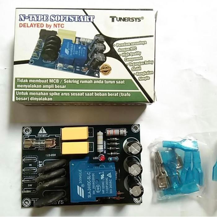 JTTOP" TUNERSYS SOFTSTART NTC (20D-20) RELAY 24V 30A TS N TYPE SOFTSTART
