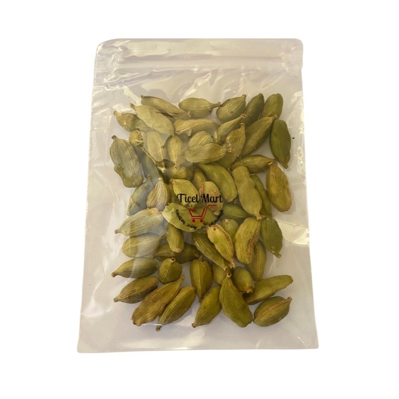 

10gr Kapulaga Kapol India kering 10gr Cardamom kapolaga asli alami bumbu dapur penyedap masakan