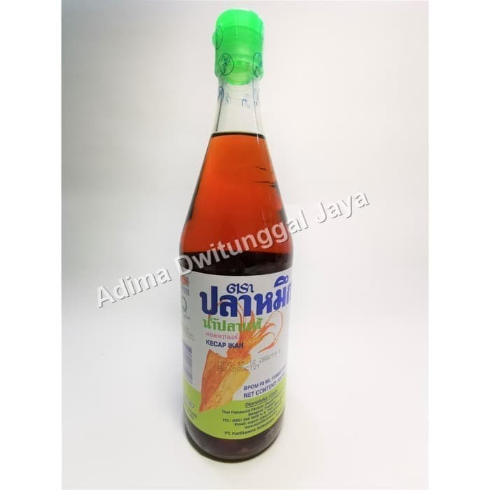 

Kecap Ikan Squid Brand / Squid Brand Fish Sauce Thailand 725 ml