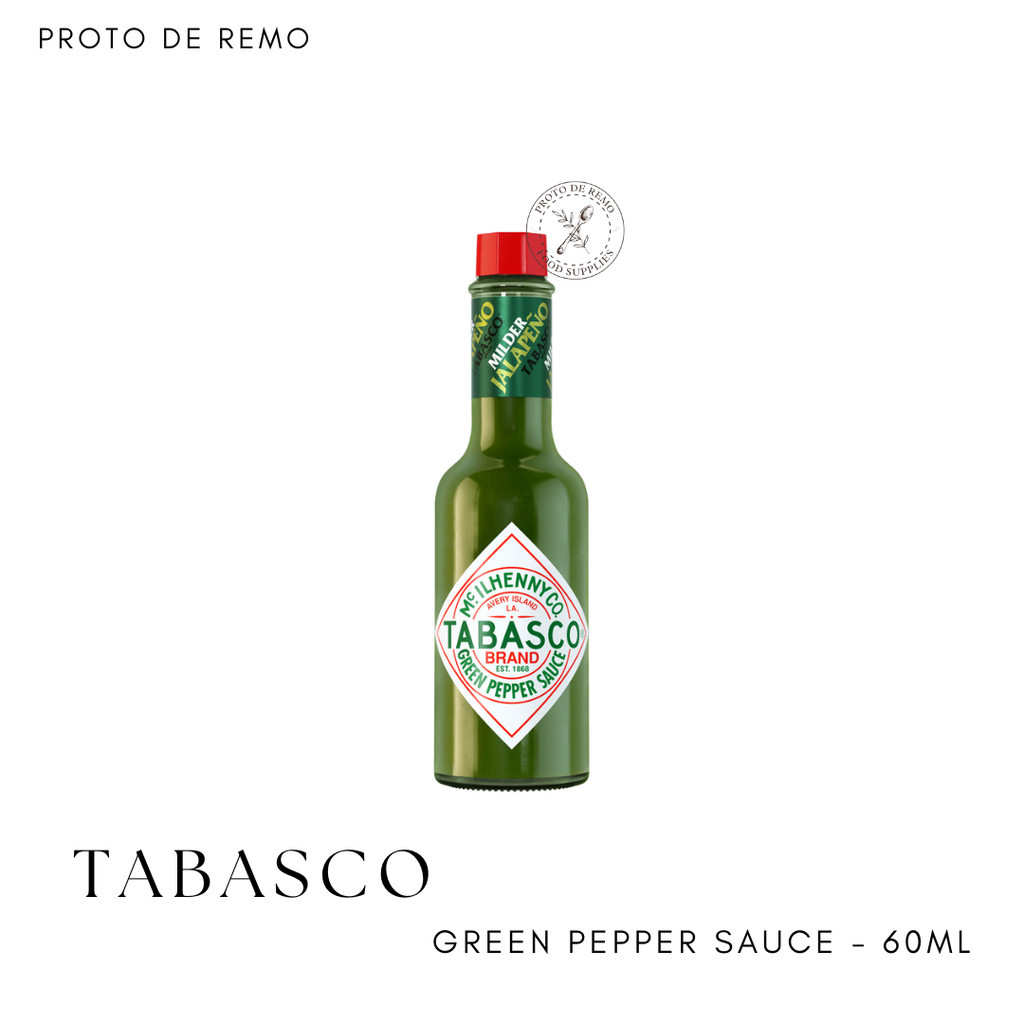 

Tabasco Red Pepper Jalapeno Habanero Chipotle Garlic Pepper Sauce - 60ml