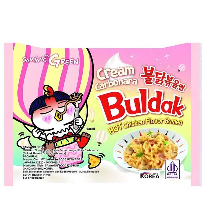 

Sale Terbatas Samyang Cream Carbonara Buldak 140G Aman