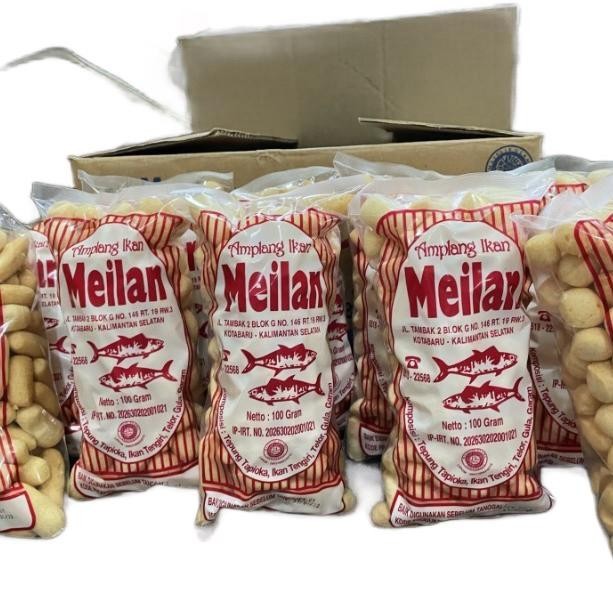 

JTTOP" AMPLANG MEILAN 1 DUS ISI 10 ASLI IKAN TENGGIRI 1 KOTAK