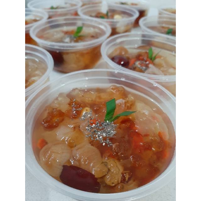 

Peach gum Dessert size L SUPER A+ 10mangkok ,setiap pembelian 1pack PGD L FREE spt gbr
