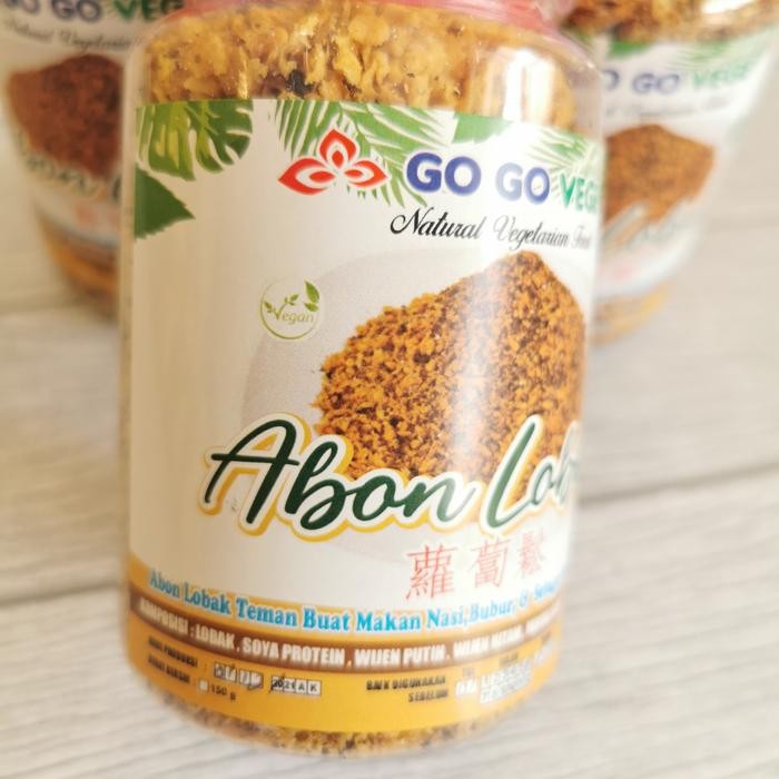 

JTTOP" GO GO VEGE ABON LOBAK VEGETARIAN VEGAN