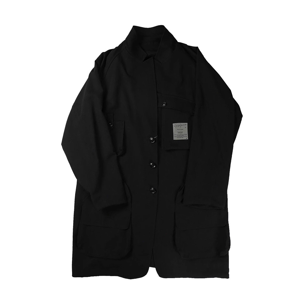 Black Joker Reversible Big Size Blazer Casual Men'S Blazer Man Trench Coat Men'S Korean Style