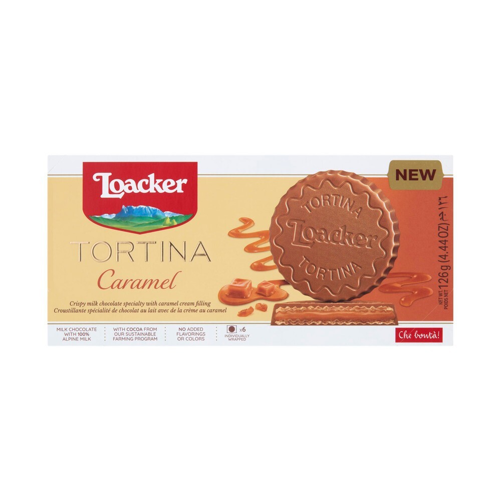 

Omahjajanan Loacker Tortina Chocolate Biscuit Caramel 126G Dari Australia