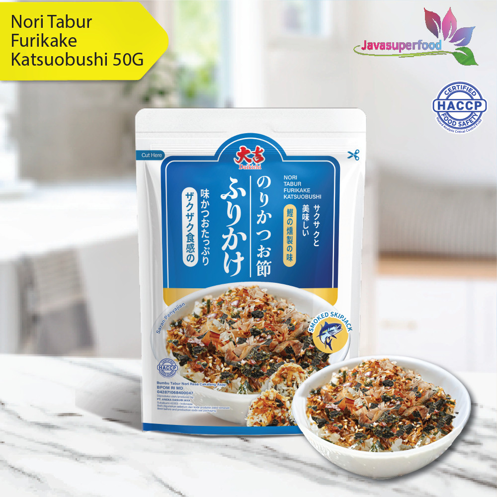

Restokobar (Beli 2 Gratis 1) N Tabur Furikake Katsuobushi 50Gr / Rumput Laut Panggang Campuran Ikan