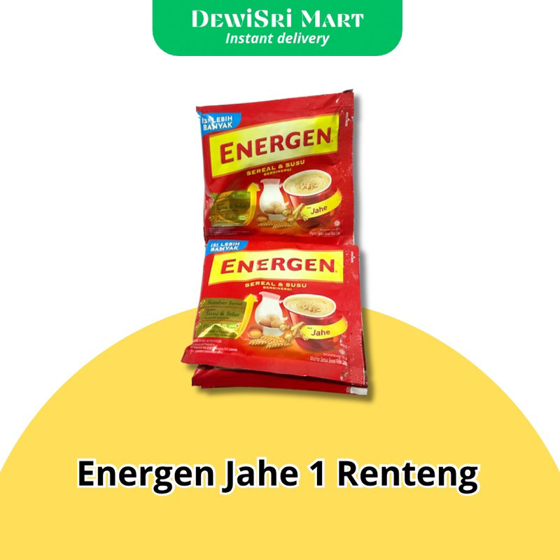 

Omahjajanan Energen Jahe 1 Renteng - Dewi Sri Mart