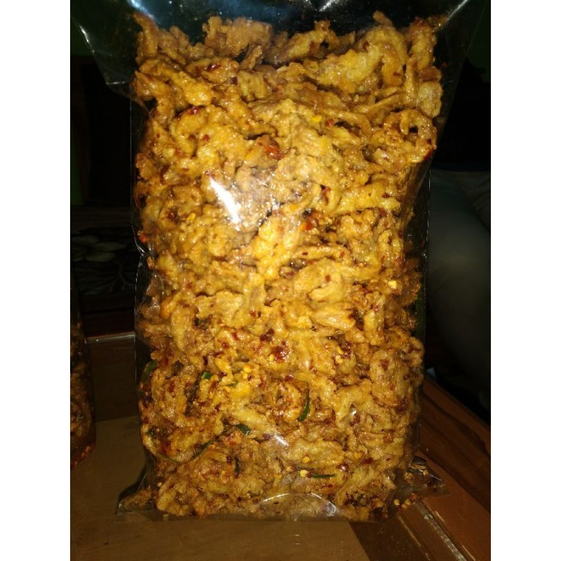 

Restokobar Keripik Jamur Crispy 500Gr Kriuk Cikruh Ginal & Pedas Gurih Jajanan Cemilan Kerupuk