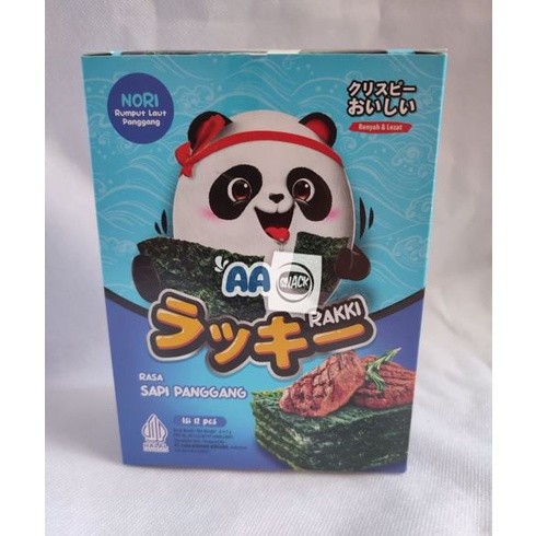 

Restokobar Rakki N Isi 12 X 4.5Gr Crunchy Snack Ginal