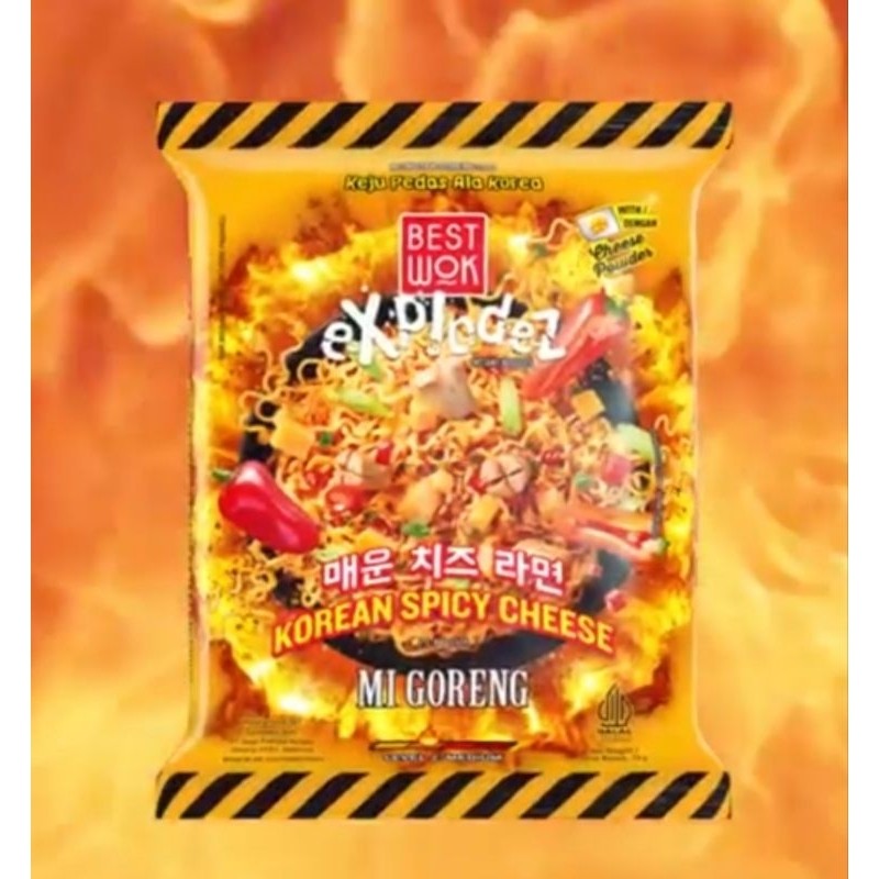 

Sega Tungtung Best Wok Mie Goreng Korean Spicy Cheese Karton Dus 20Pc