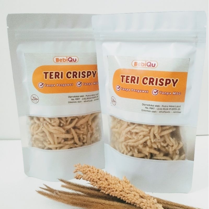 

Sega Tungtung Teri Crispy Baby Fish Bebiqu Ikan Petek Krispi Lauk Mpasi Anak Sehat Tanpa Msg