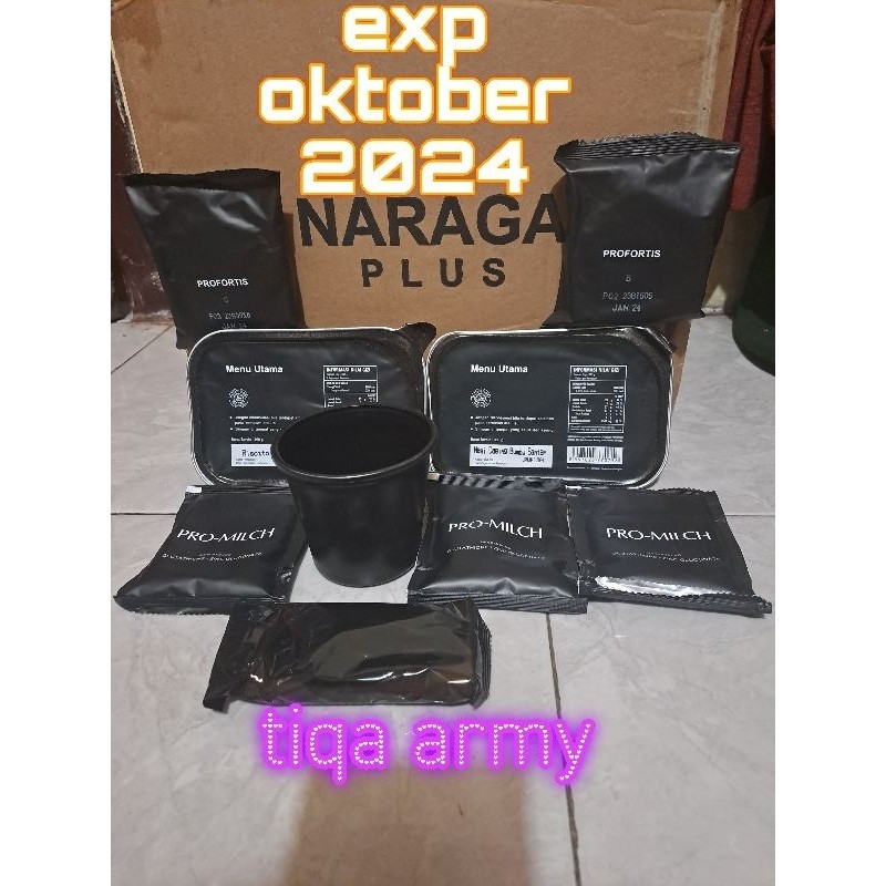 

Sega Tungtung Ransum Naraga. Makanan Tni. Makanan Siap Saji