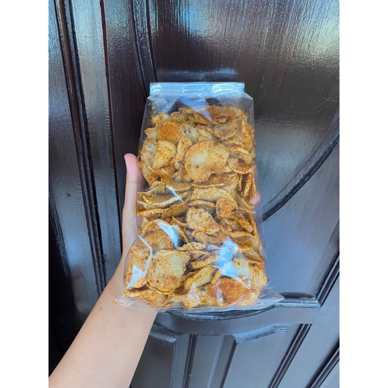 

Eumsig Basreng Tipis Pedas Daun Jeruk 250 Gr Homemade Renyah