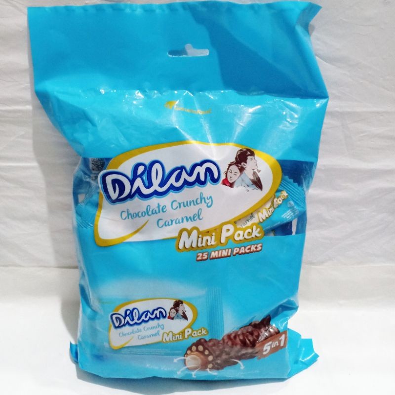 

Sega Tungtung Dilan Chocolate Crunchy Mini Pack Isi 25