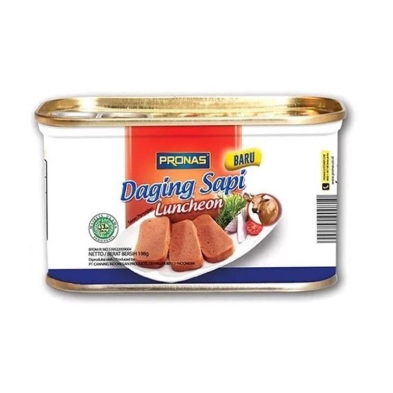 

Sega Tungtung Kornet Corned Pronas Beef Daging Sapi Luncheon 198Gram