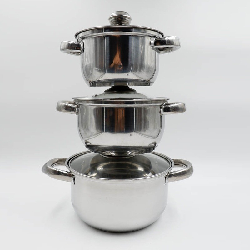 BISTRO BO-1606SS 3 set panci stainless