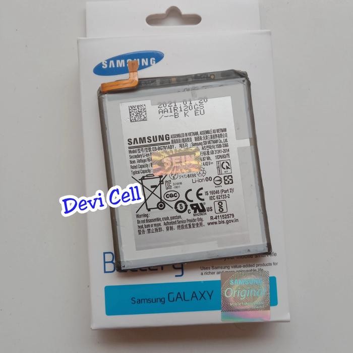 READY STOK! Baterai batre batrei battrey Samsung A52S Original