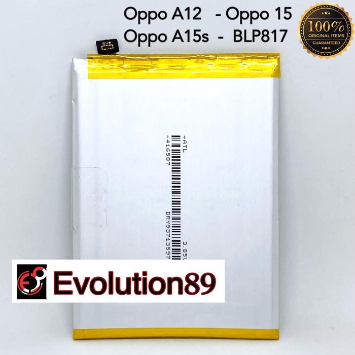 READY STOK Baterai Batrei Oppo A15 Batre Oppo A15S Original Batre Oppo BLP817 Ori