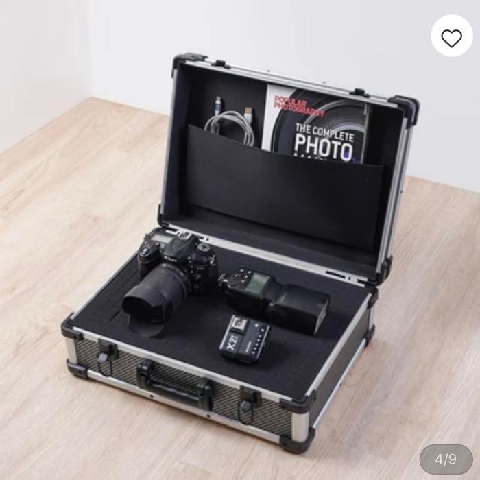 Paling Baik Krisbow Kotak Penyimpanan Perkakas Portabel Metal Grey Tool Box Storag