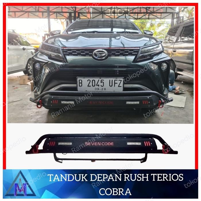 Terlaris Tanduk Depan Rush Terios All New Cobra Bumper Depan Rush All New Cobra