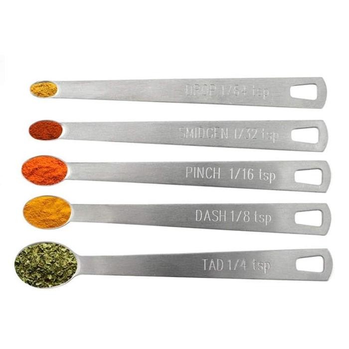 

Super Tiny Measuring Spoon Stainless Steel Sendok Ukur Mini Seasoning