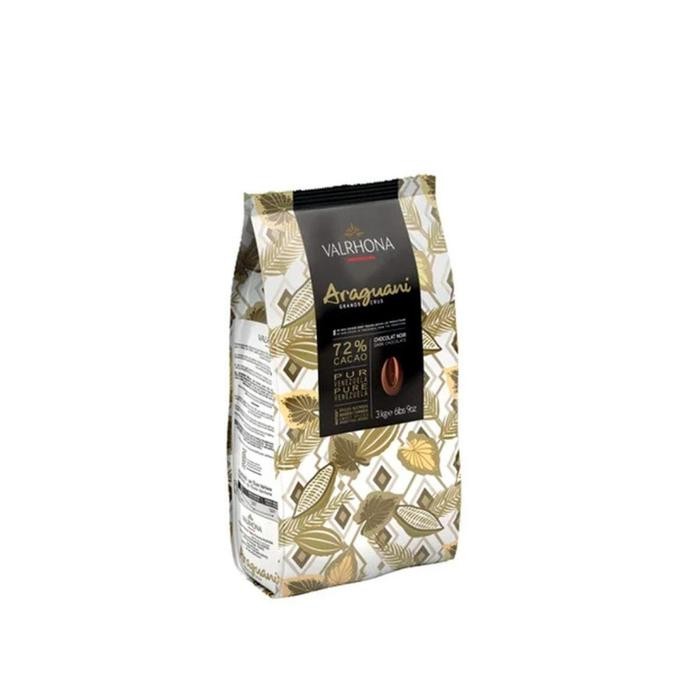 

Valrhona Araguani 250Gr 72% Dark Chocolate Couverture