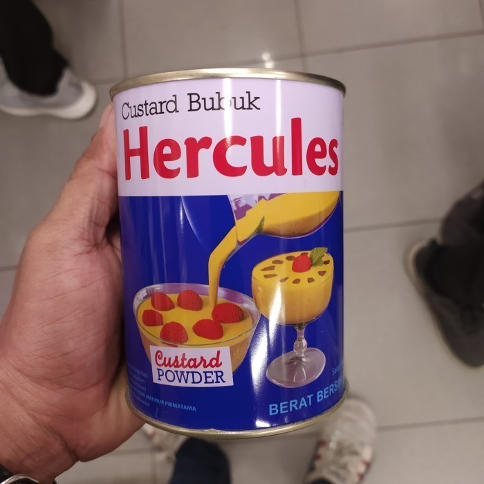 

Terlaris Hercules Custard Powder - Tepung Custard 300Gr