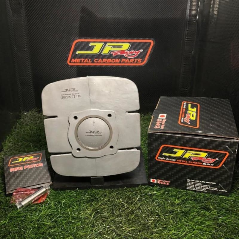 JP Racing blok komplit suzuki TS 125 semi full full carbon comp ORIGINAL GENUINE ASLI JPLiner