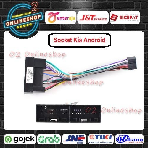PREMIUM Kabel soket headunit android PNP Hyundai Tucson Avega Santa FE