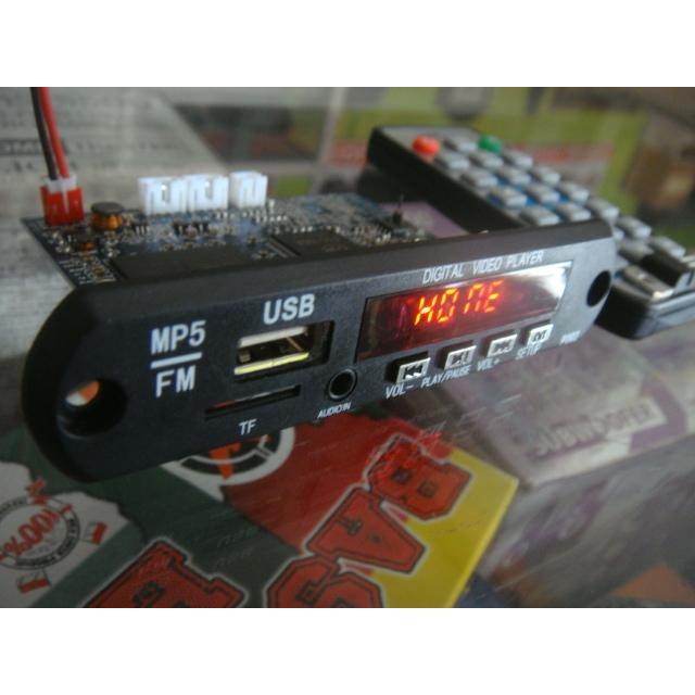 PREMIUM Modul Kit Digital Video Player MP3 MP4 MP5 FM USB TERMURAH