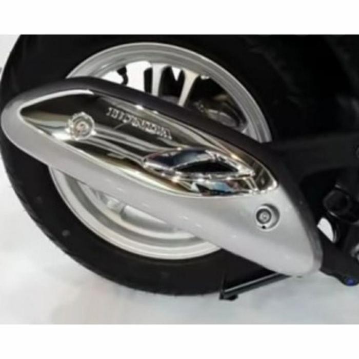 PREMIUM garnish cover knalpot scoopy 21 ori ahm