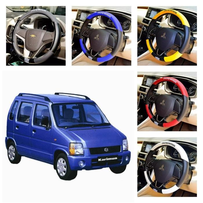 PREMIUM cover stir mobil-sarung stir mobil universal transformer karimun kotak